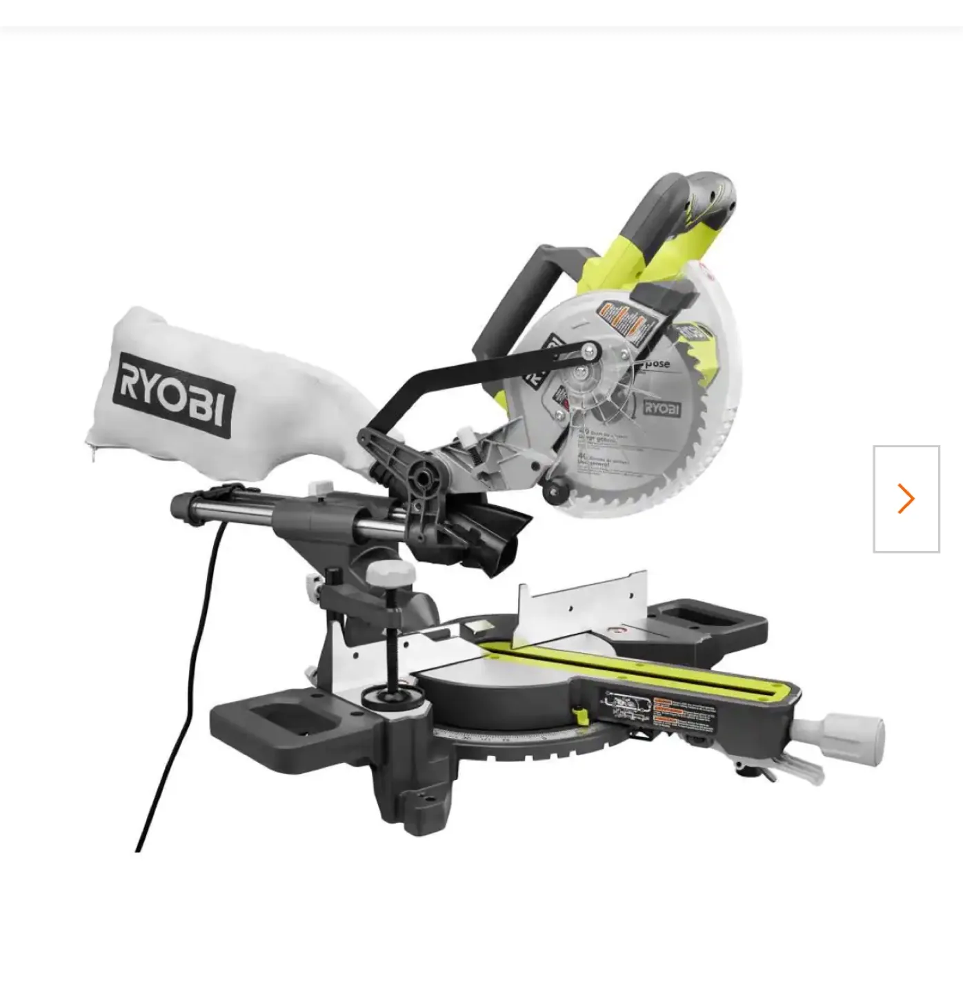 Ryobi Sliding Compound Miter Saw