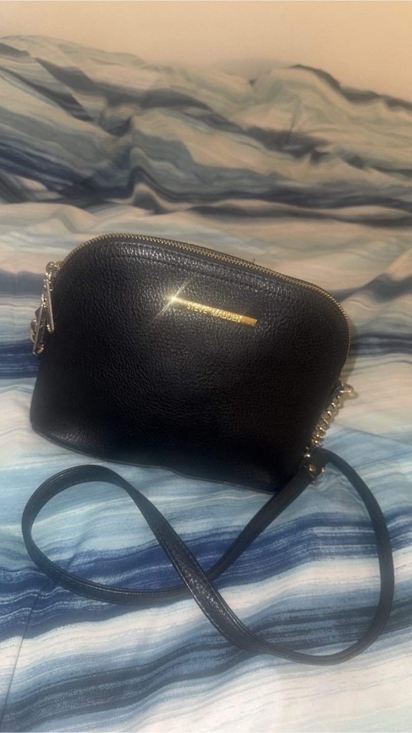 Steve Madden Black Crossbody Bag
