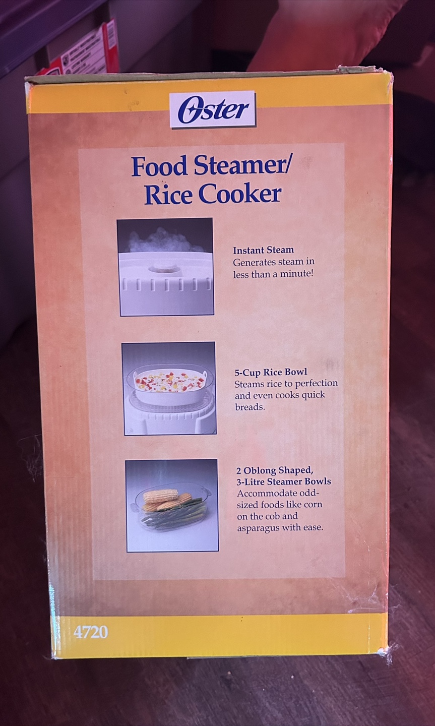 Oster Food Steamer/Rice Cooker with Timer - photo 4