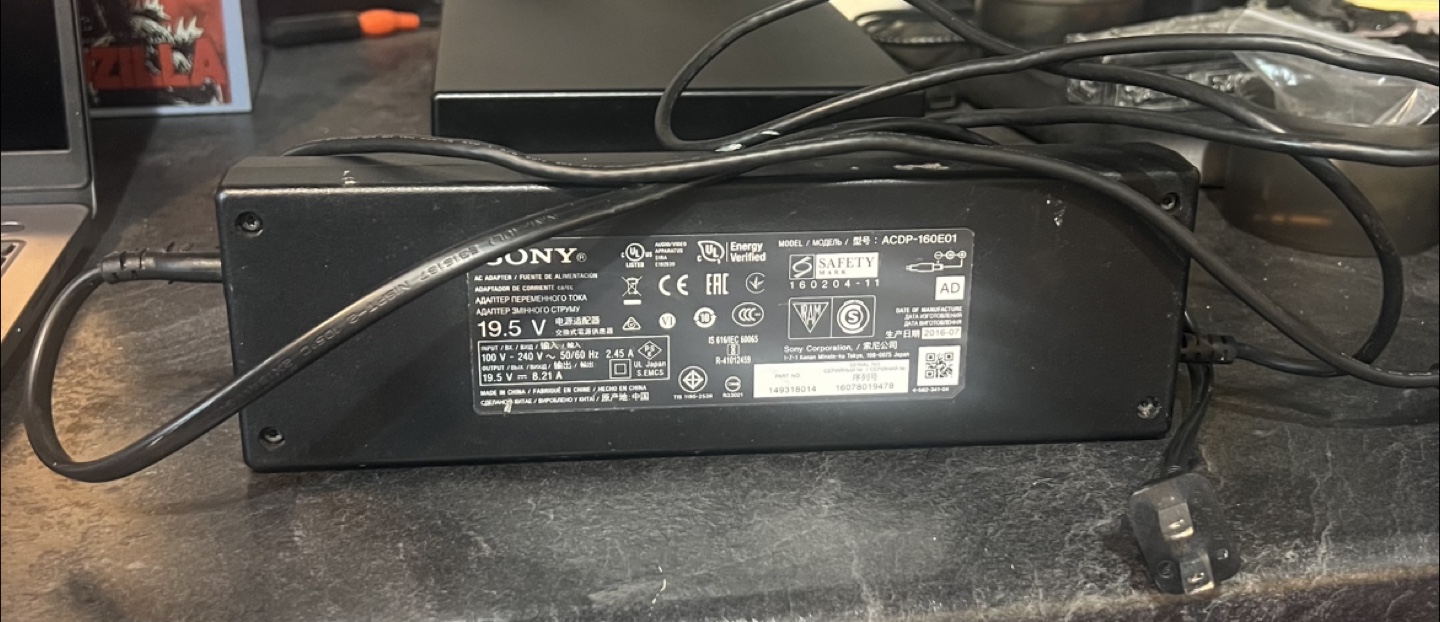 Sony ACDP-160E01 AC Adapter 19.5V