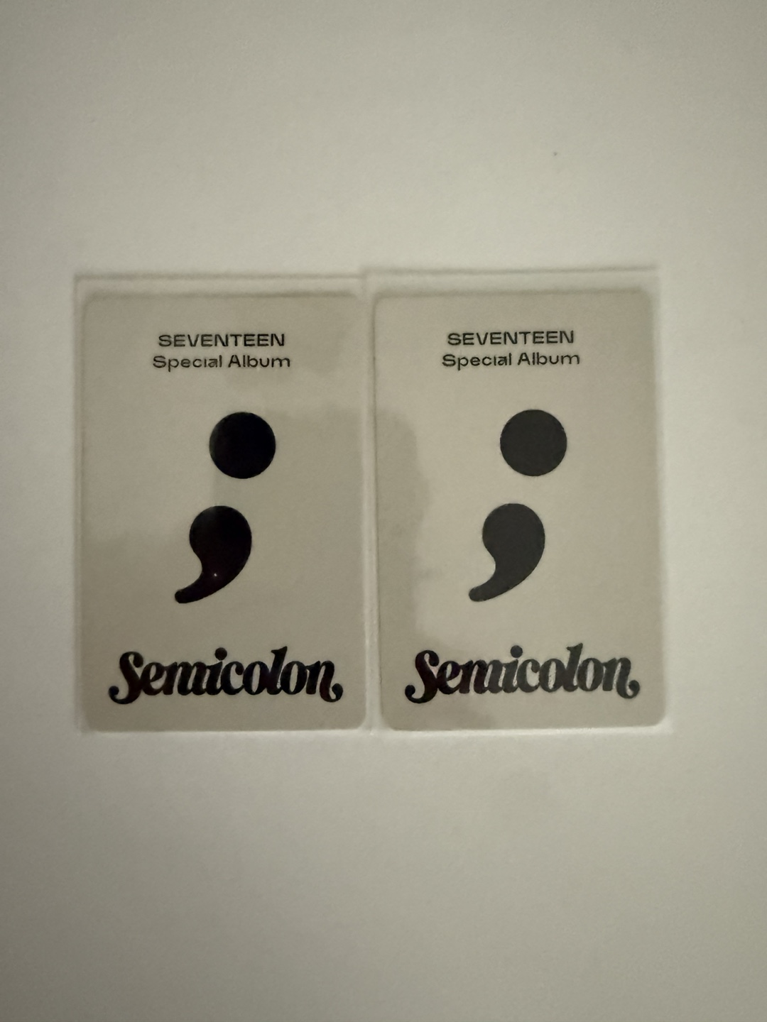Seventeen - Semicolon Album Photocards - photo 2