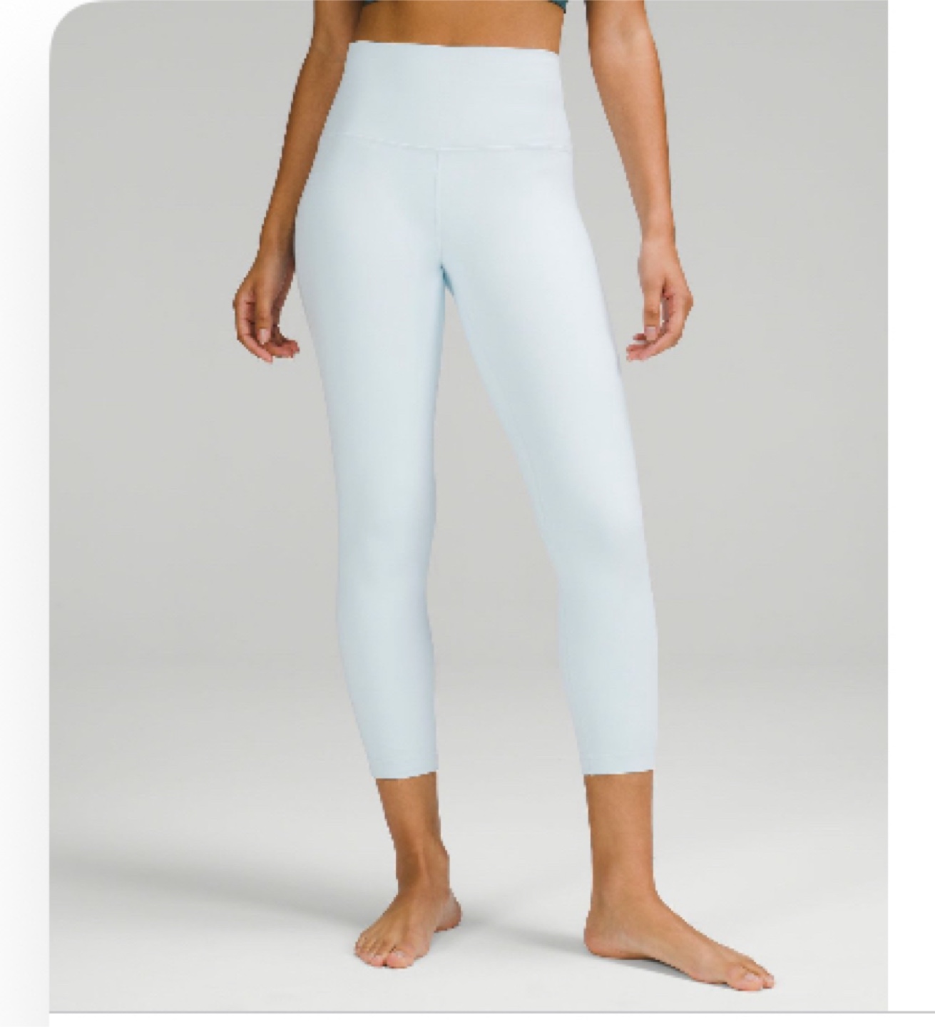 Lululemon Align High Rise Legging 25” (Powder Blue, Size 4) - photo 3