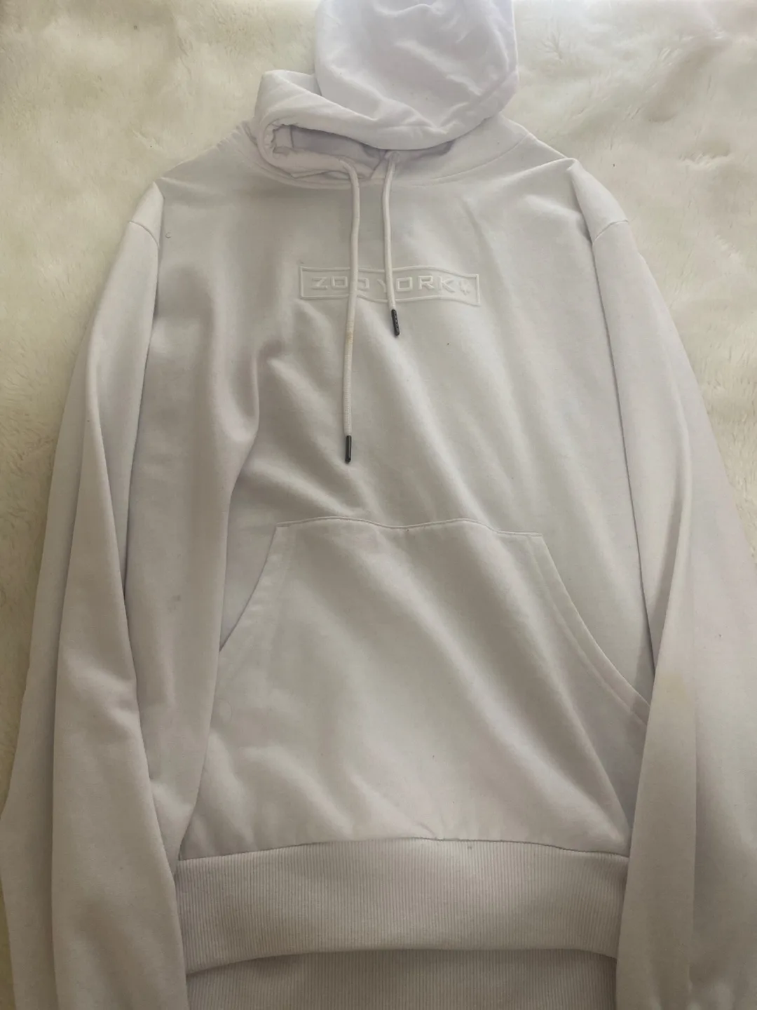 Zoo York White Hoodie thumbnail