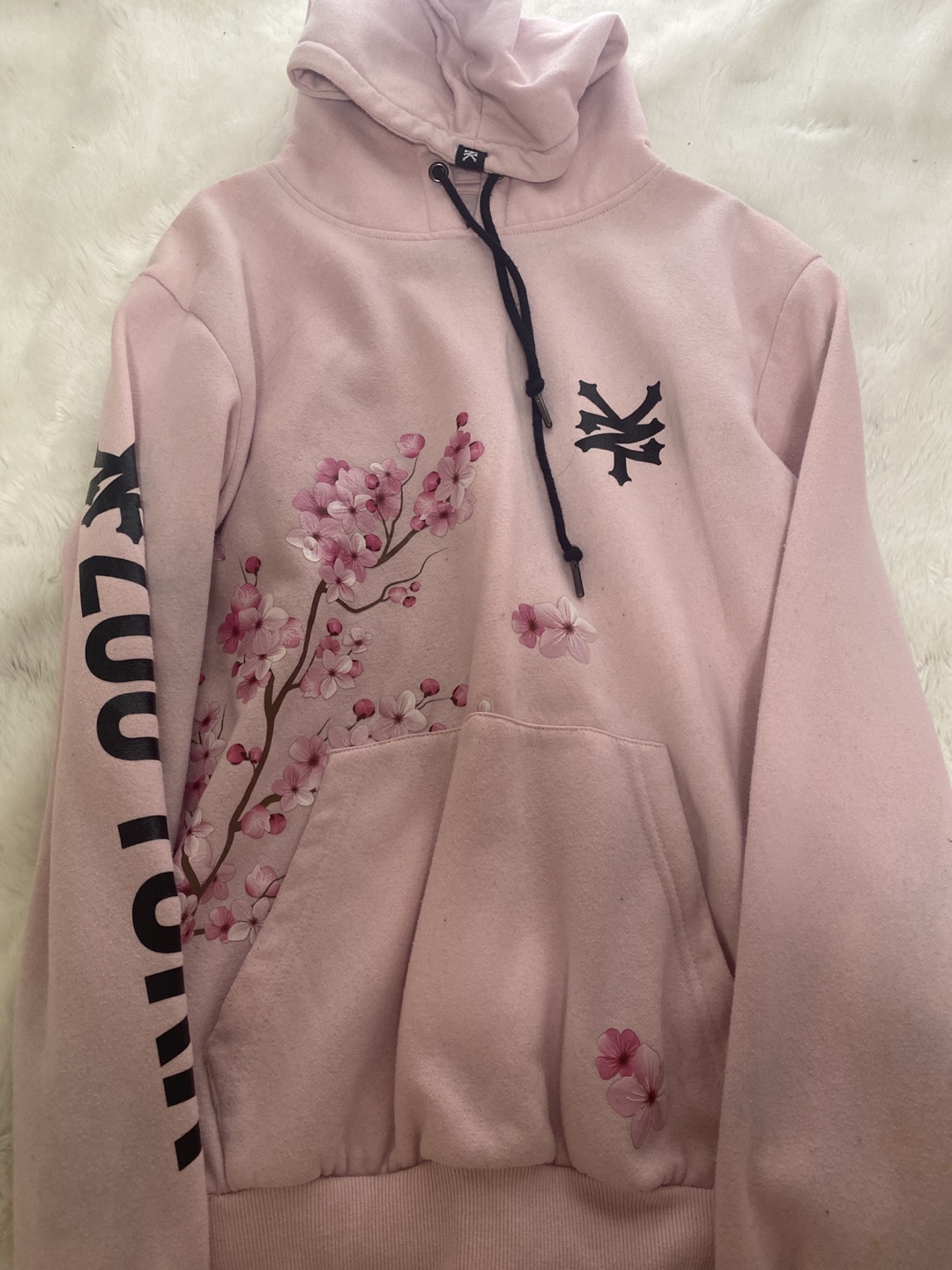Zoo York Pink Floral Hoodie