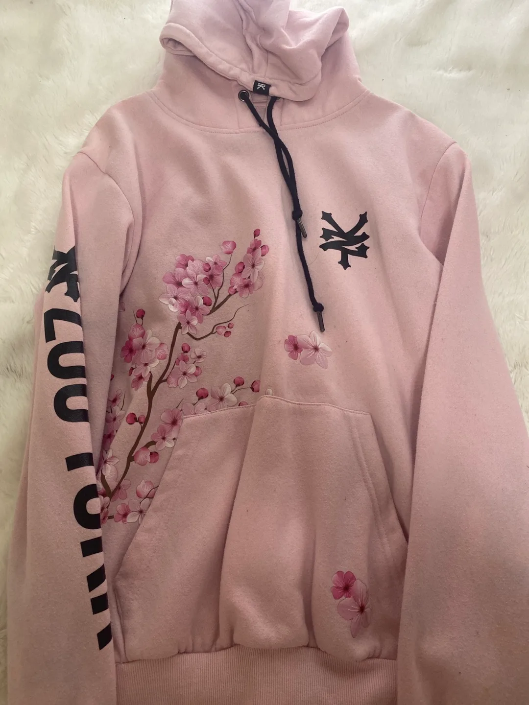 Zoo York Pink Floral Hoodie thumbnail