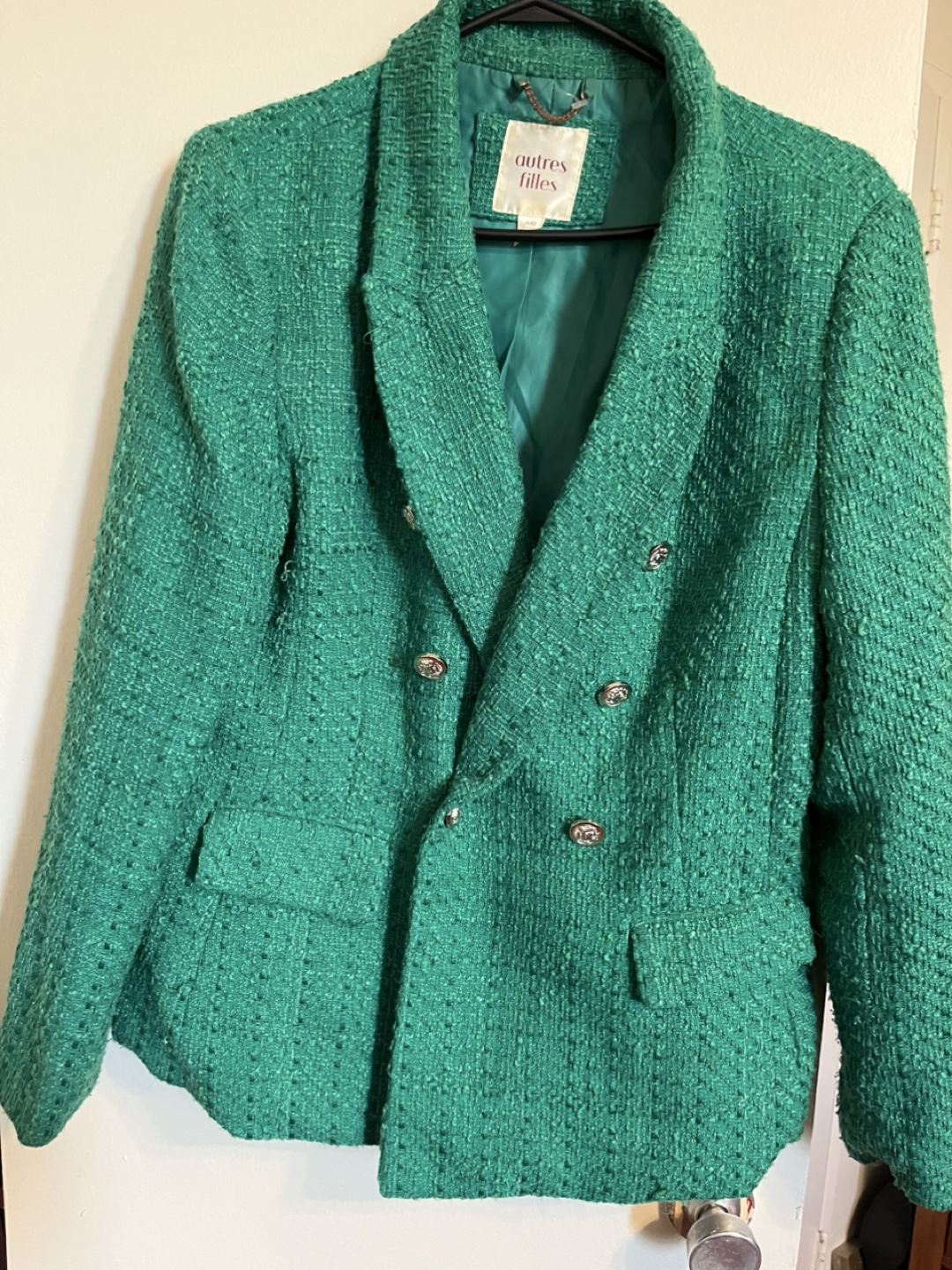 Autres Filles Green Blazer and Matching Set (Size L) - photo 4