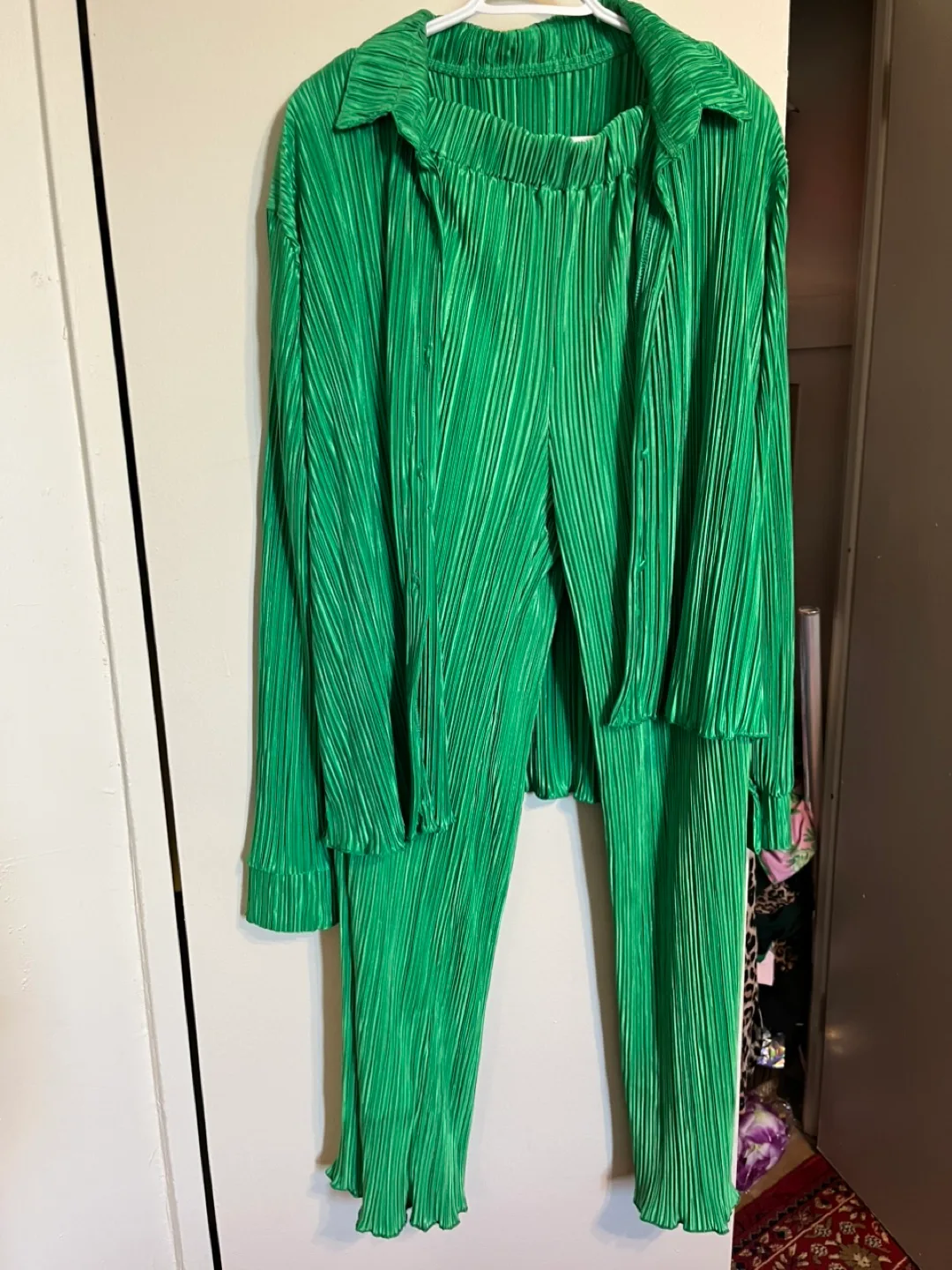 Autres Filles Green Blazer and Matching Set (Size L) image indicator(2)
