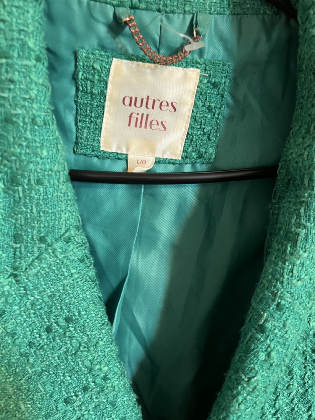 Autres Filles Green Blazer and Matching Set (Size L) - photo 5