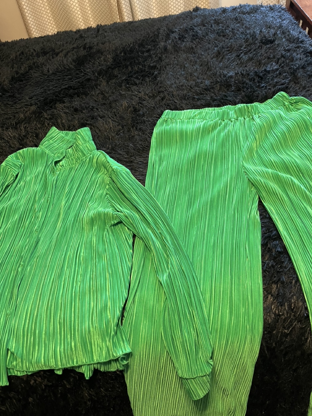 Autres Filles Green Blazer and Matching Set (Size L) - photo 3