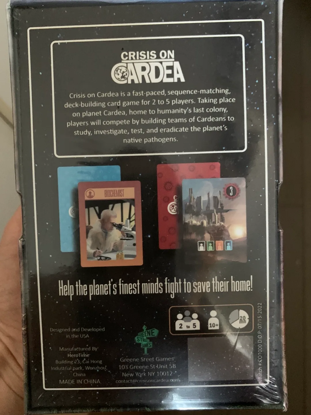 Crisis on Cardea Board Game - New! image indicator(2)