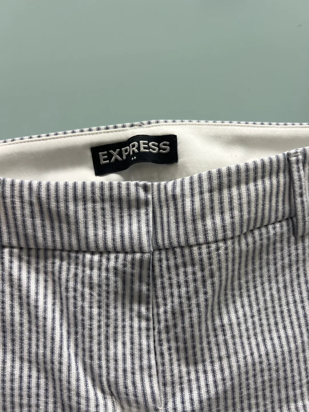 Express Seersucker Pants - Size 2 image indicator(2)