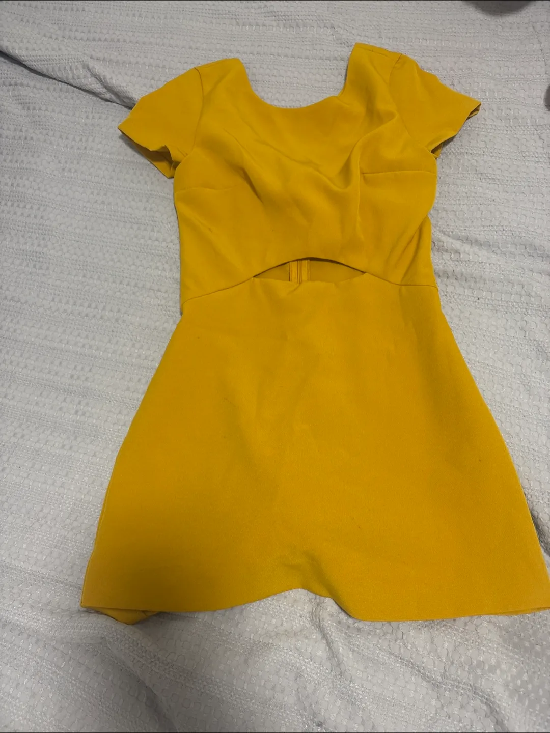 Yellow Mini Dress thumbnail