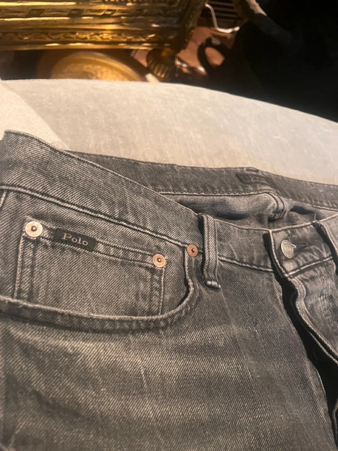Polo Ralph Lauren Black Jeans thumbnail