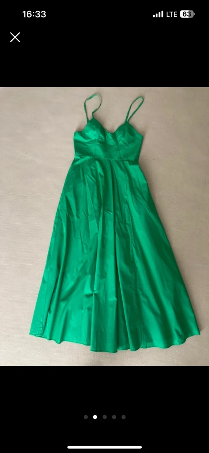 Summer long cotton dress image indicator(2)