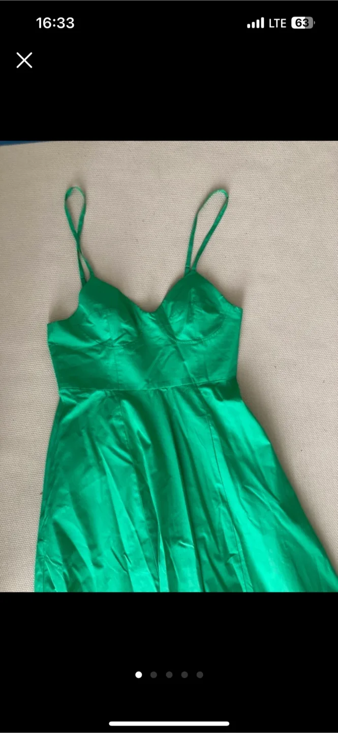 Summer long cotton dress thumbnail