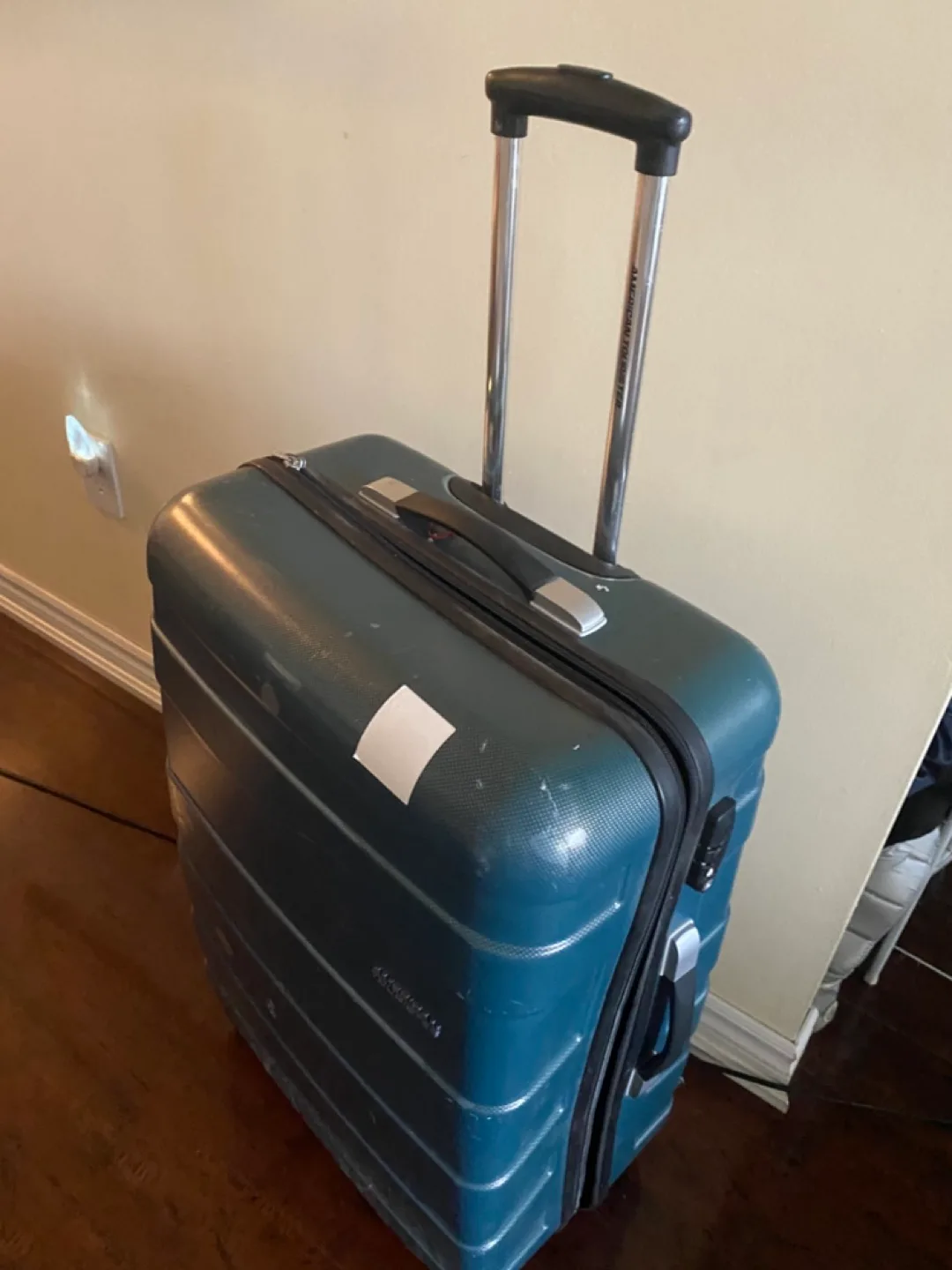 American Tourister Blue Hardside Suitcase thumbnail