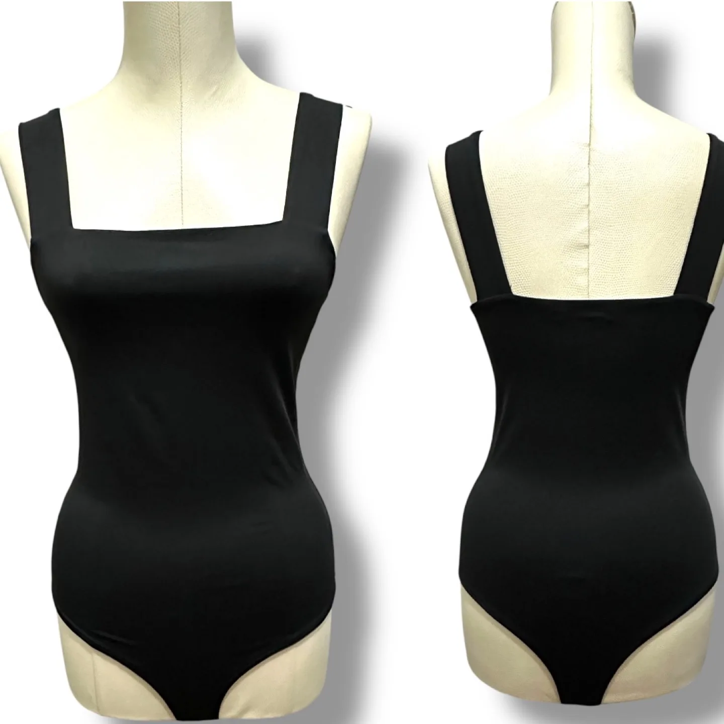 REORIA Black Bodysuit - Size S image indicator(3)