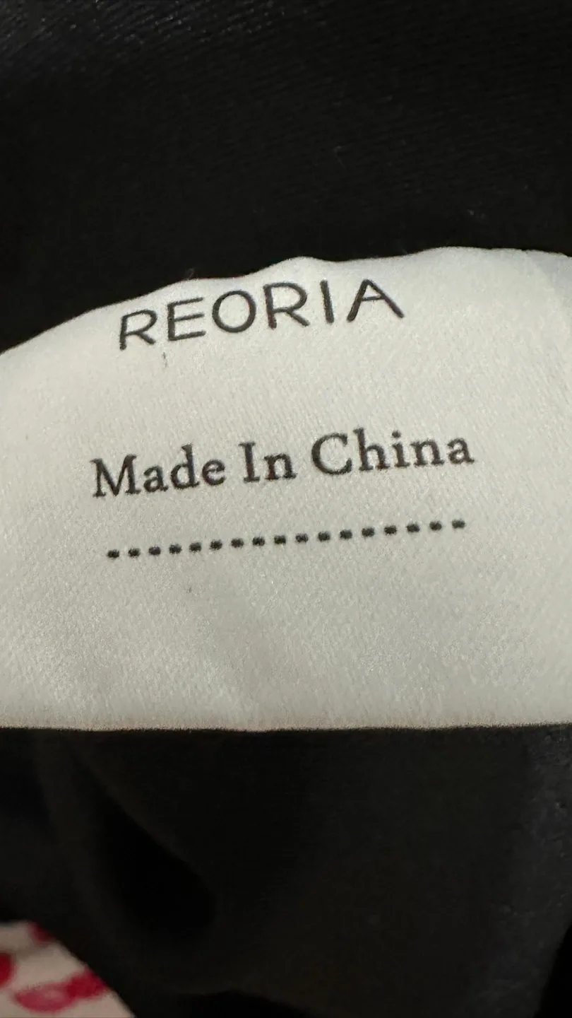 REORIA Black Bodysuit - Size S image indicator(5)