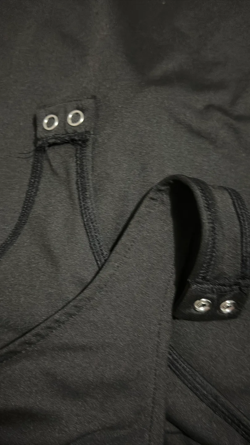 REORIA Black Bodysuit - Size S image indicator(9)