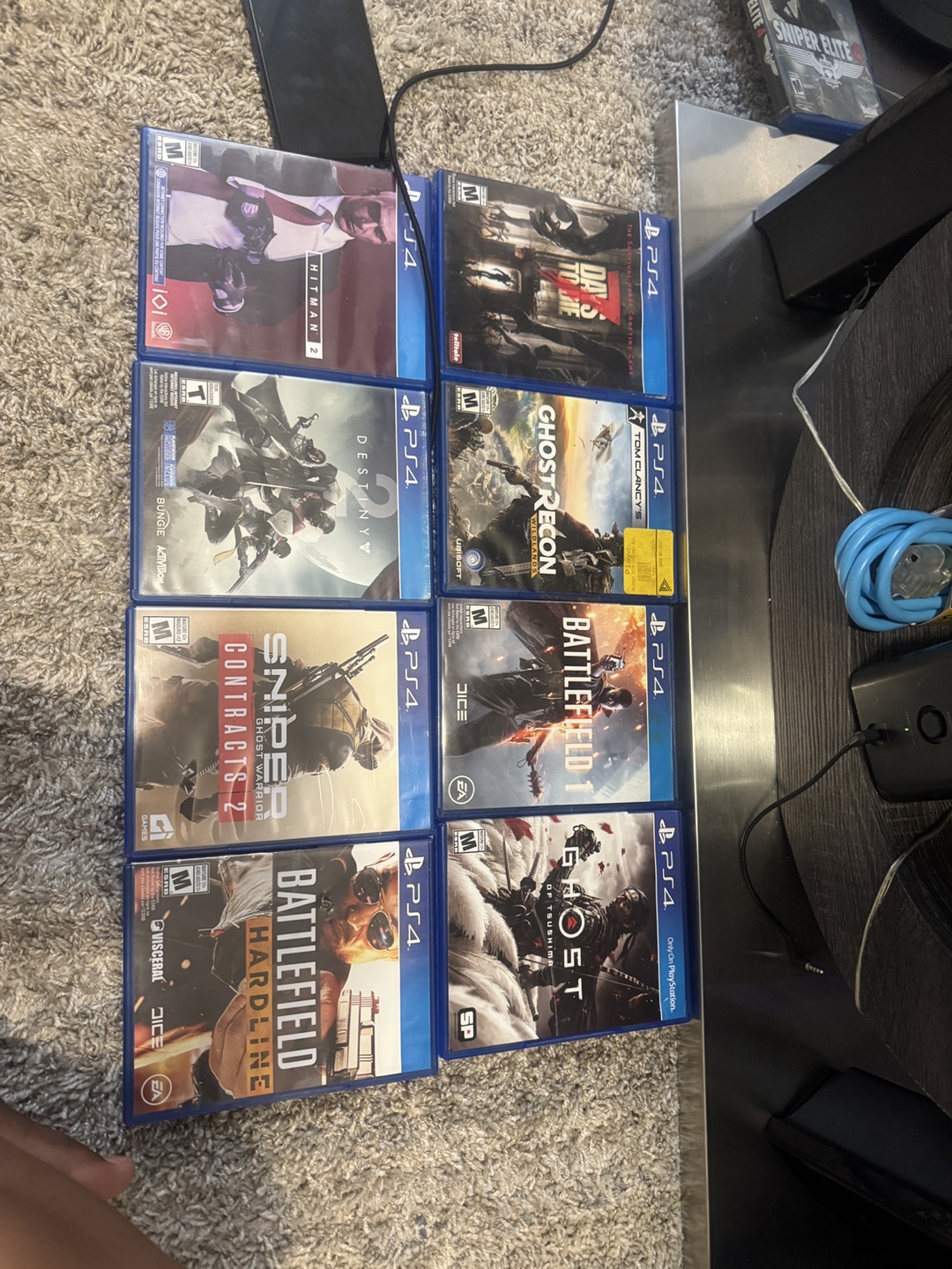 PS4 Games Bundle: Hitman 2, Battlefield, Destiny 2 +