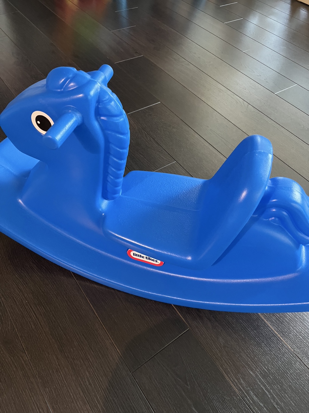 Little Tikes Rocking Horse Blue Small - photo 3