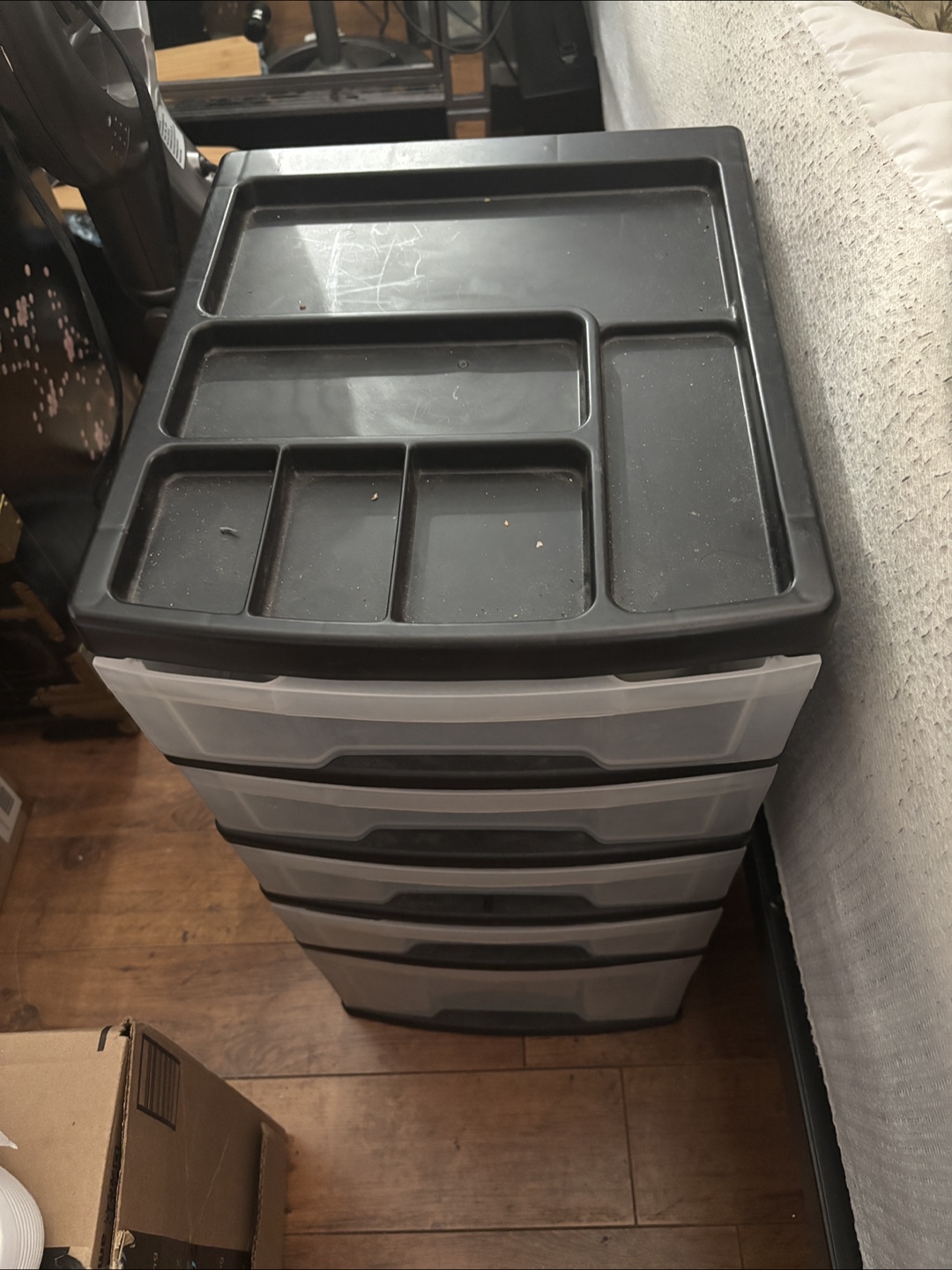 Plastic Storage Drawer Unit - photo 2