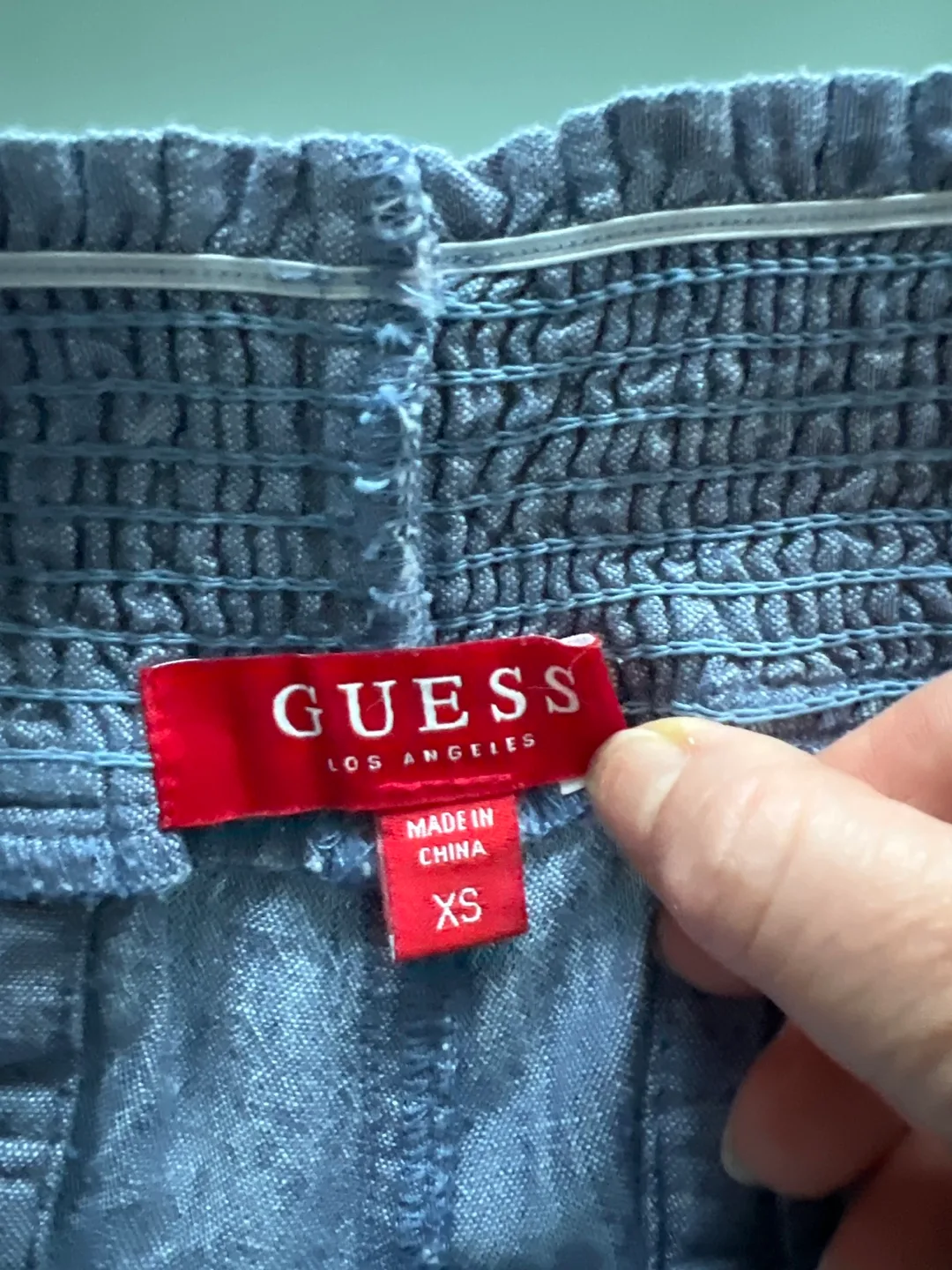 Guess Linen Blend Pants - Size XS image indicator(2)