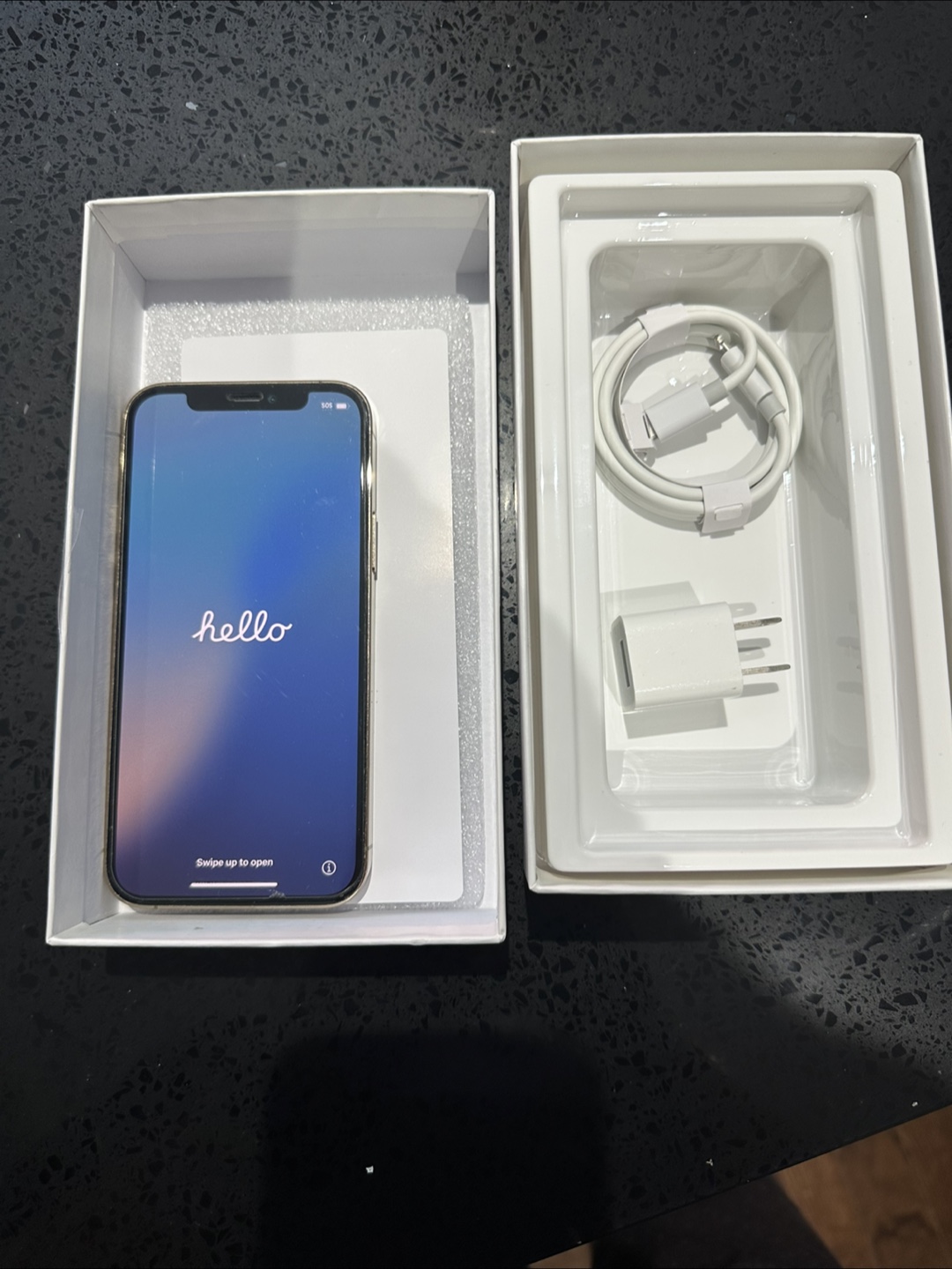 iPhone 12 Pro with accessories