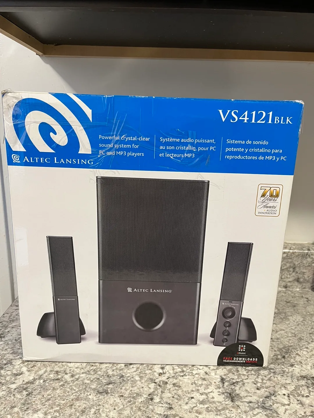 Altec Lansing VS4121BLK Speaker System thumbnail