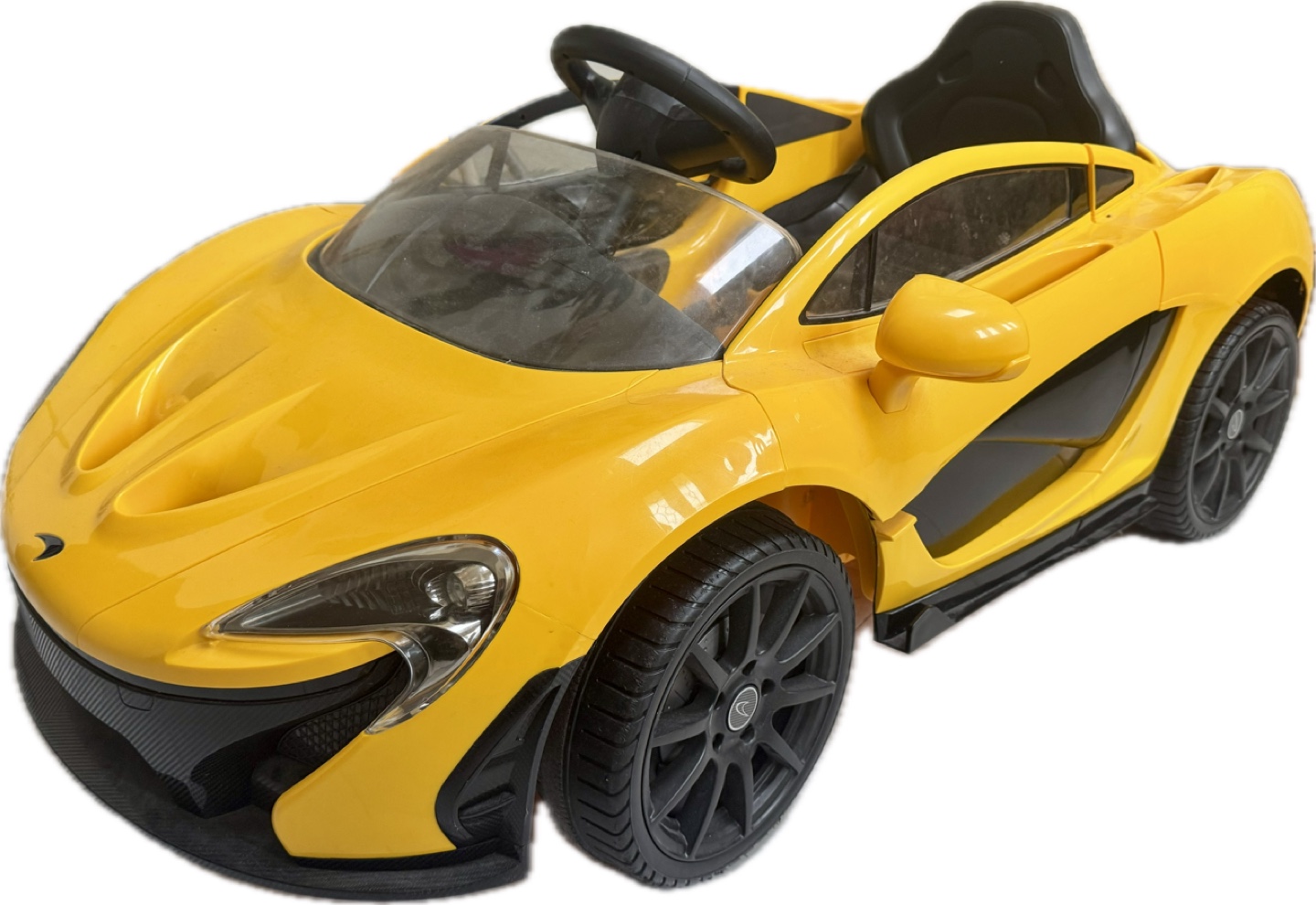 McLaren P1 Yellow Ride-On Car - photo 4