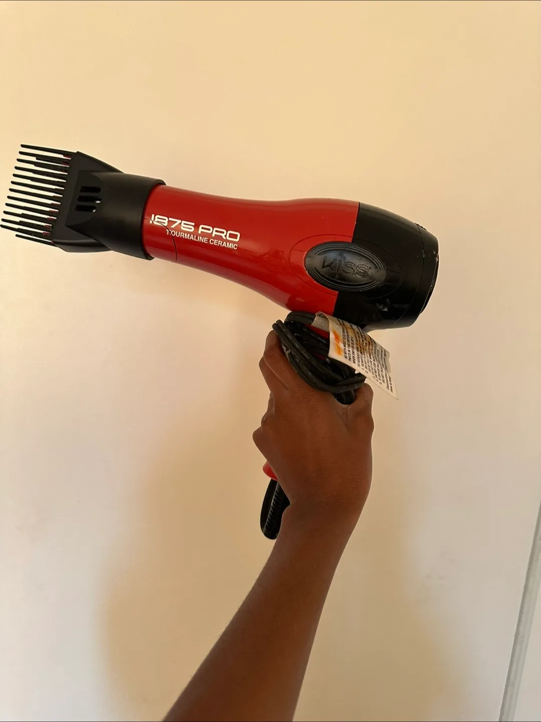 Kiss 1875 Pro Tourmaline Ceramic Hair Dryer