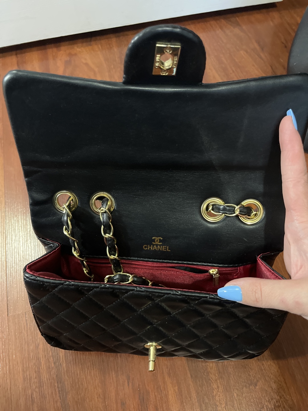 Classic Flap Bag - Black- see description - photo 5