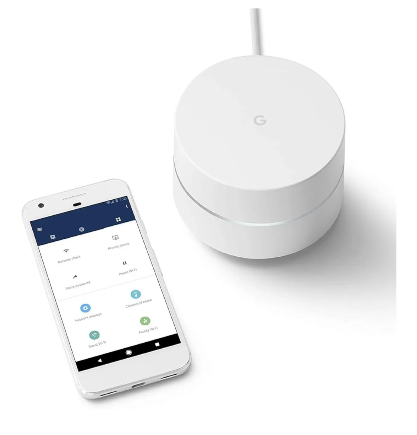 New! Google Whole Home Mesh WiFi System 3-pack…Brand New… image indicator(6)
