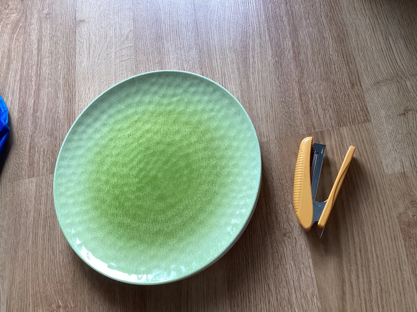 🧡home-trends Green Melamine Plates - Set of 5 image indicator(3)