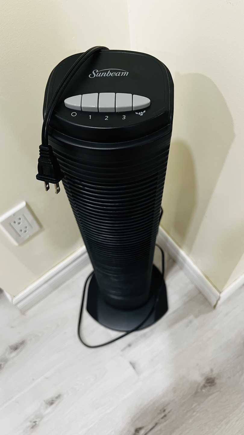 31” Oscillating 3 Speed Tower Fan