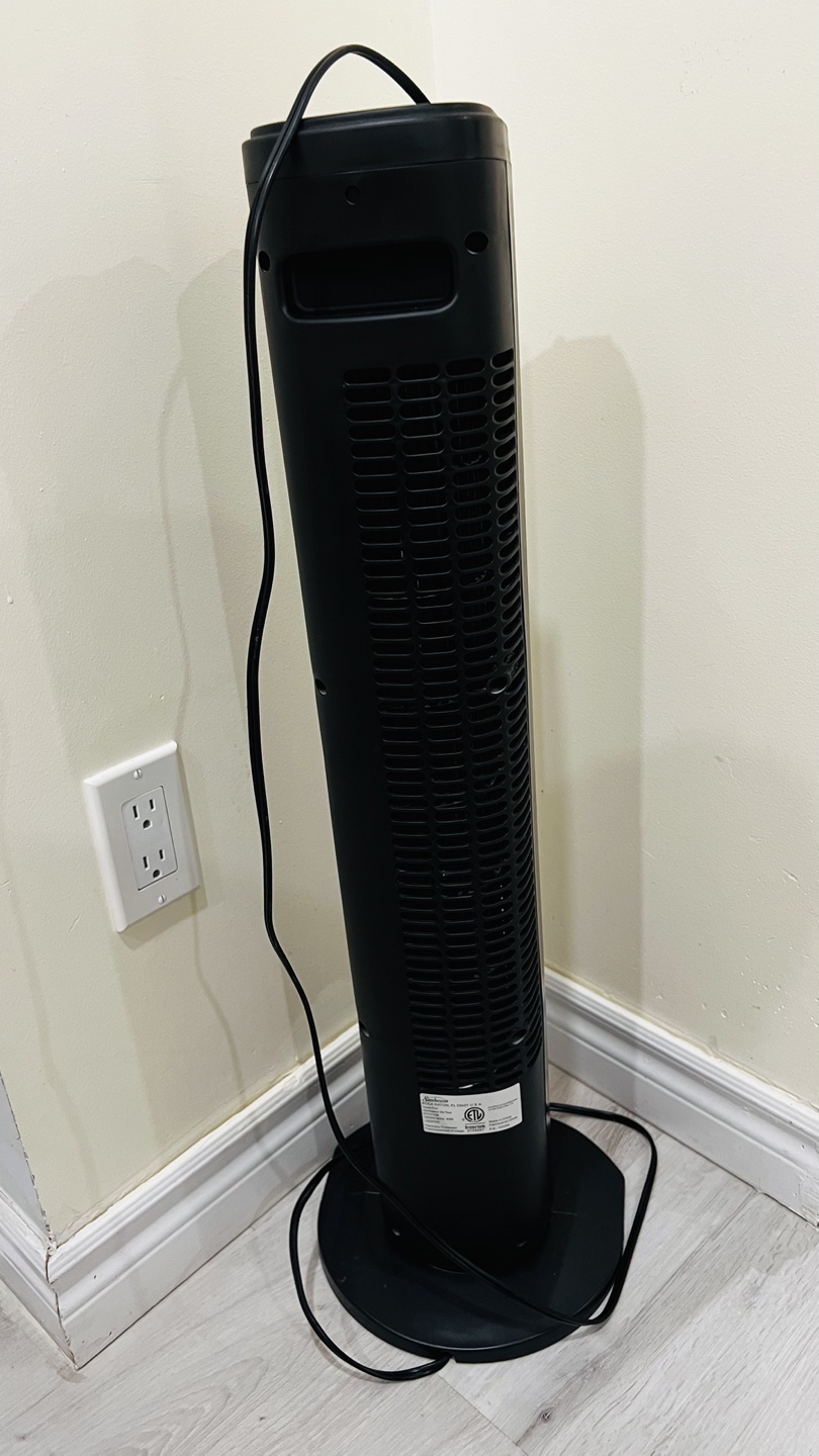 31” Oscillating 3 Speed Tower Fan - photo 3
