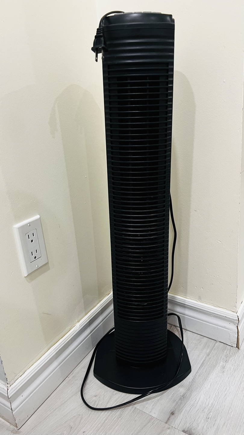 31” Oscillating 3 Speed Tower Fan - photo 2