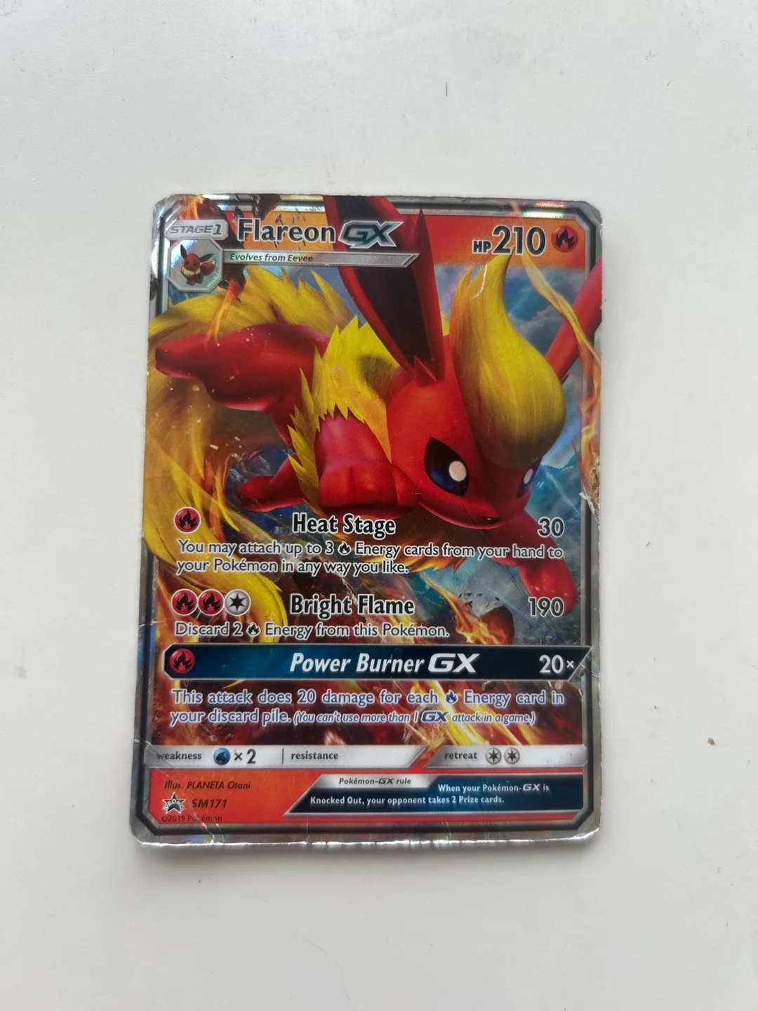 Flareon GX Pokemon Card thumbnail