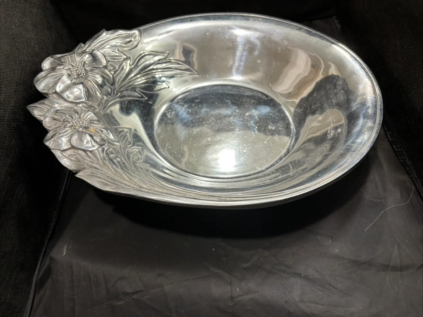 REDUCED - Hacienda Real - Vintage Mexican pewter set image indicator(10)