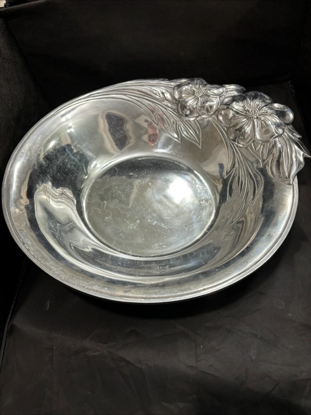 REDUCED - Hacienda Real - Vintage Mexican pewter set image indicator(9)