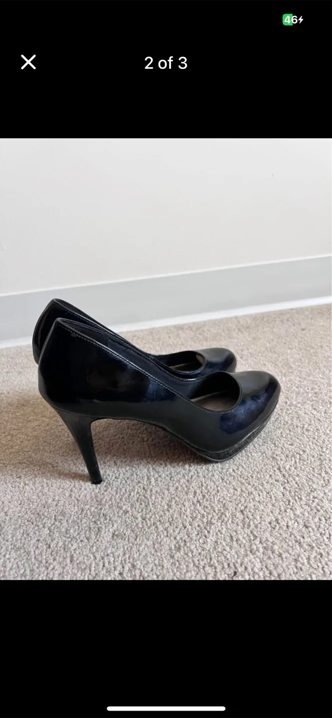Christian Siriano Black Heels thumbnail