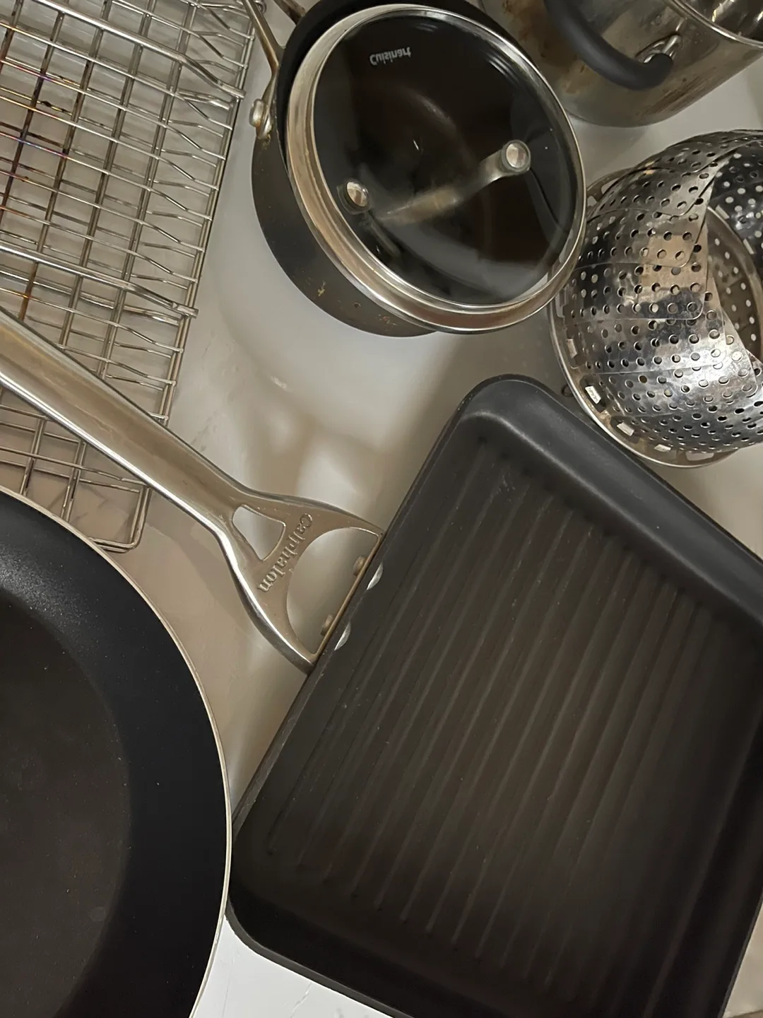 Calphalon Premier Nonstick Grill Pan, 11 inch (orig. $72) image indicator(2)