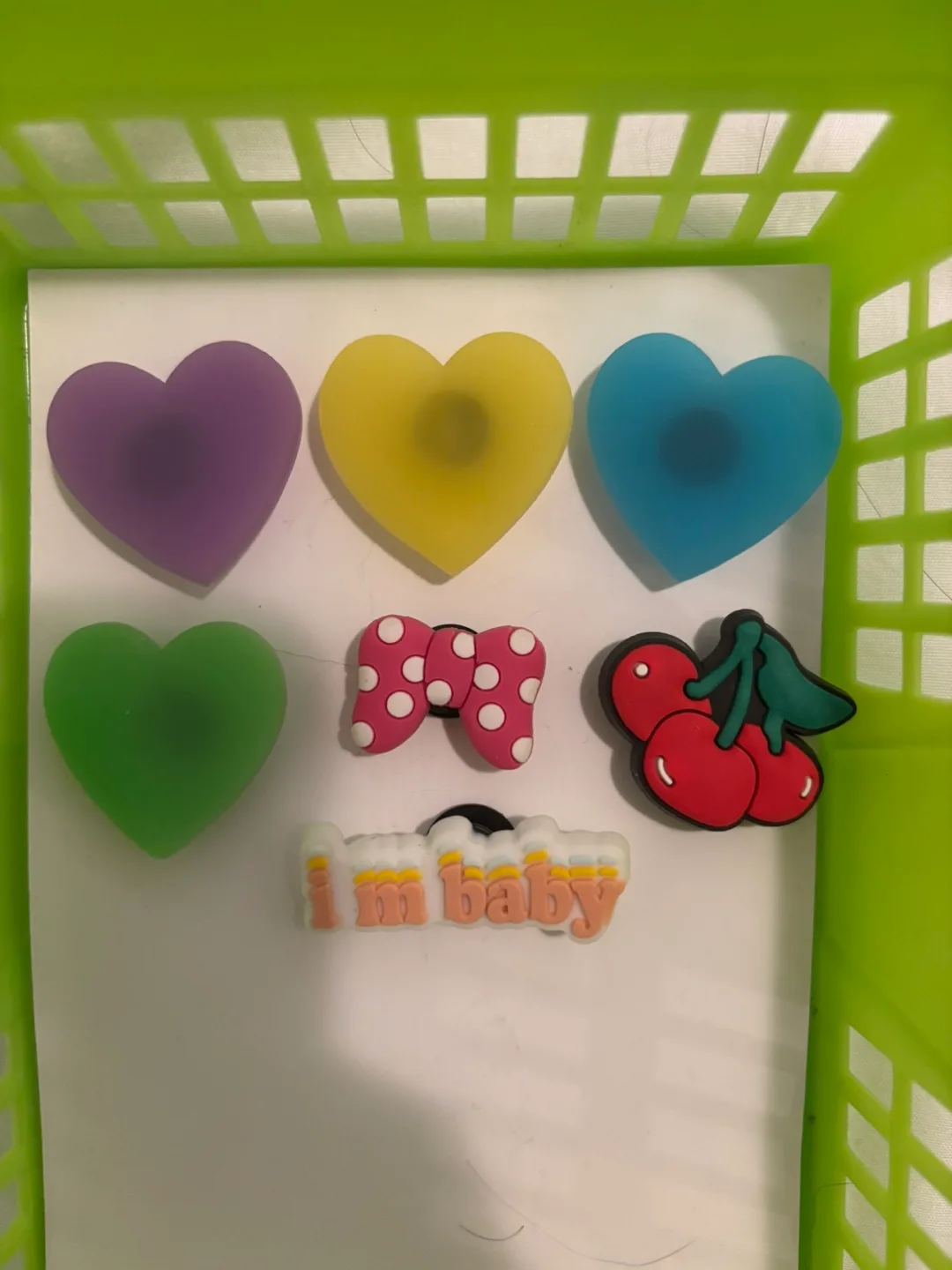 Girly themed Shoe charms thumbnail