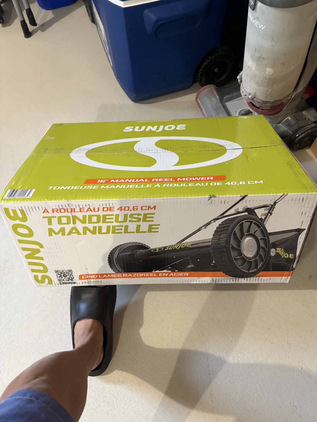 Sun Joe 16-in Manual Reel Lawn Mower - NEW!