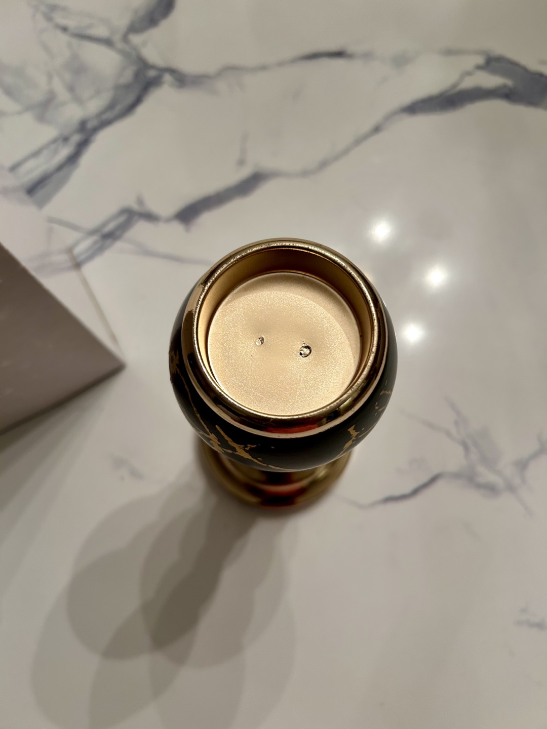 Gold & Crystal Candle Holder- Brand New! - photo 4