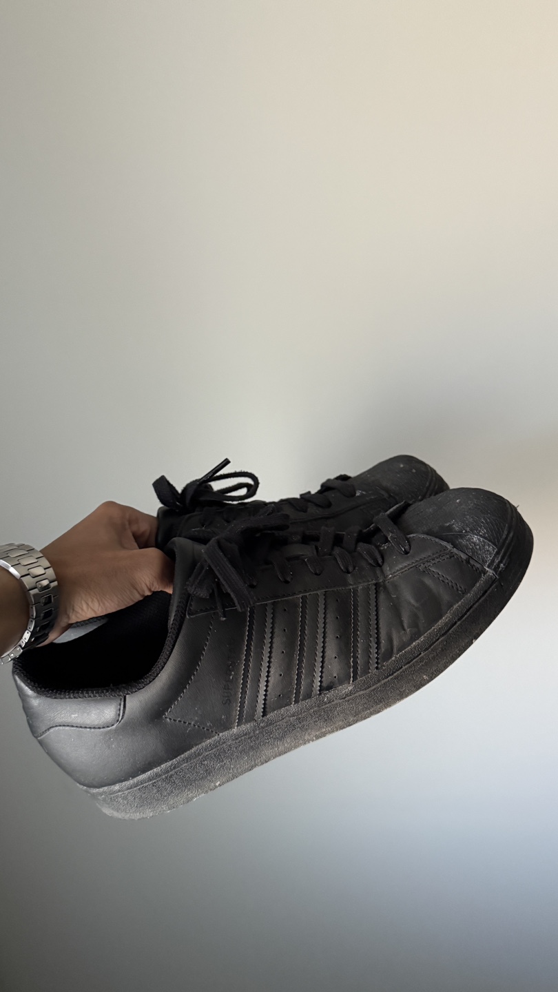 Adidas Superstar Black Sneakers
