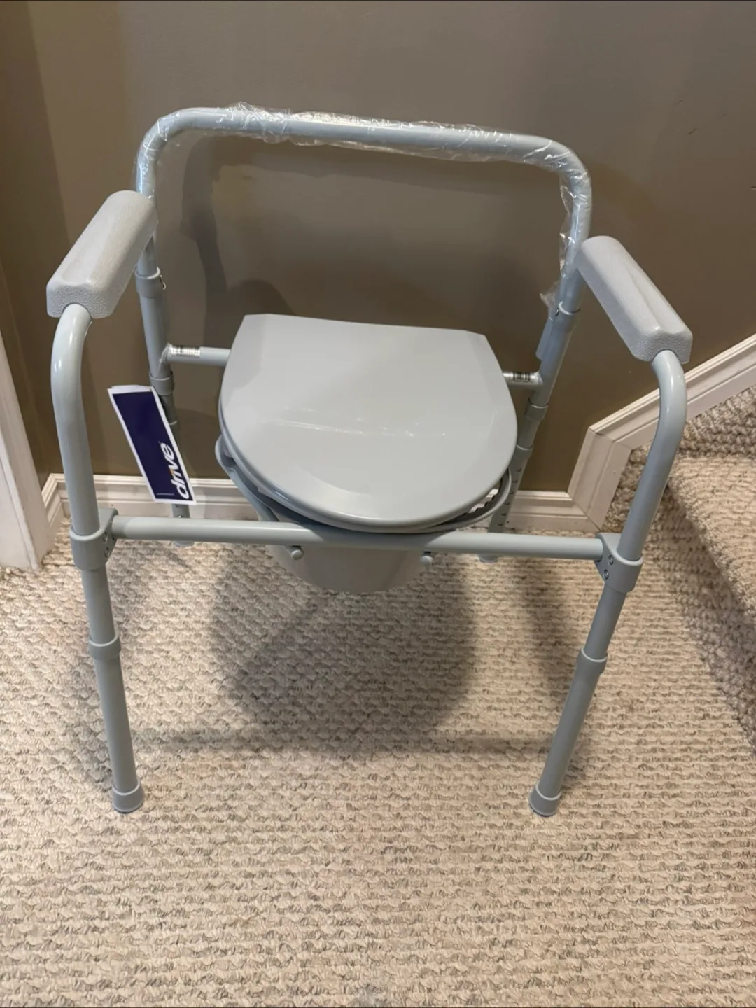 Drive Medical Stand Alone Commode new thumbnail