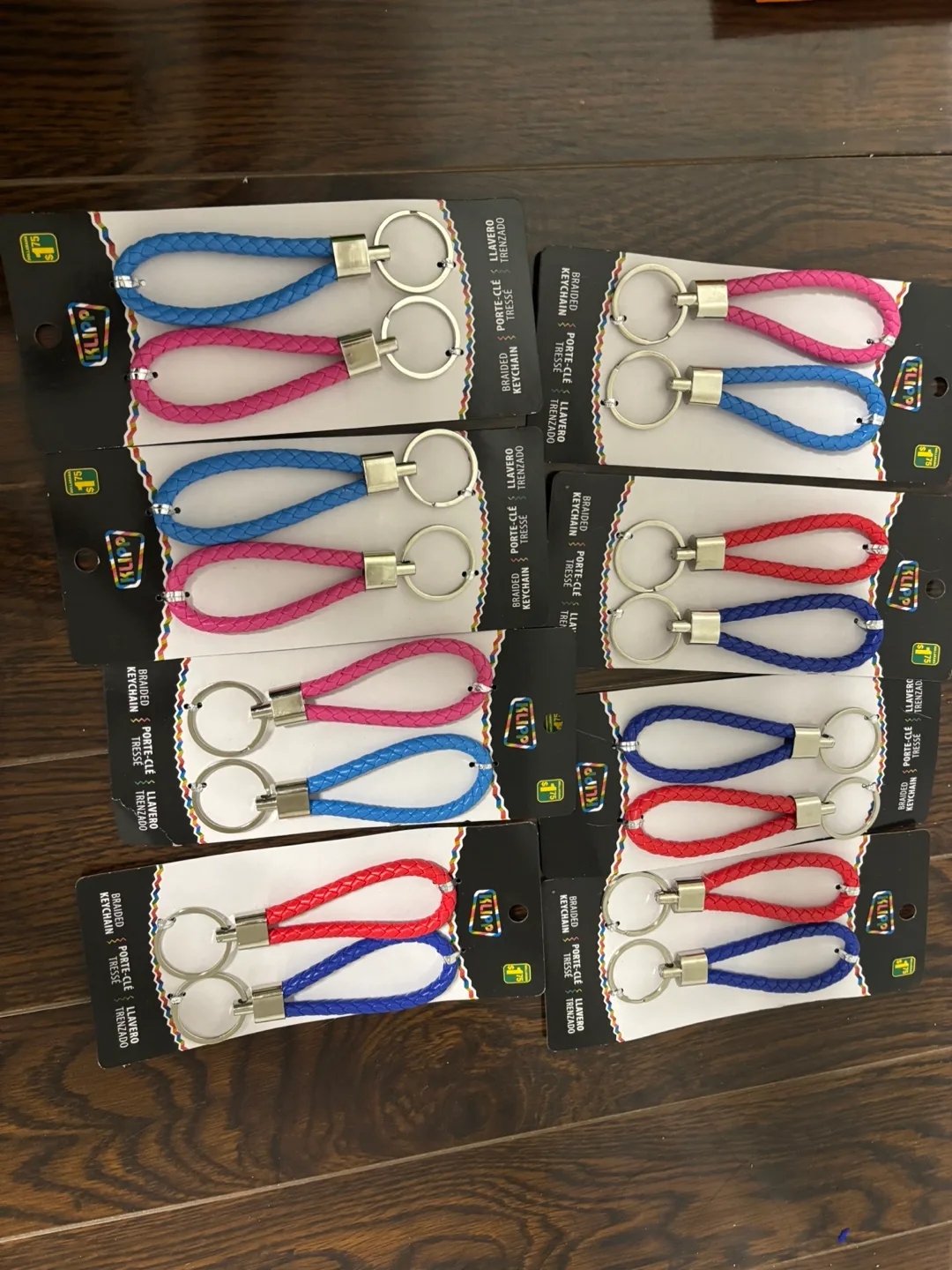 Braided Keychains (16 count) thumbnail