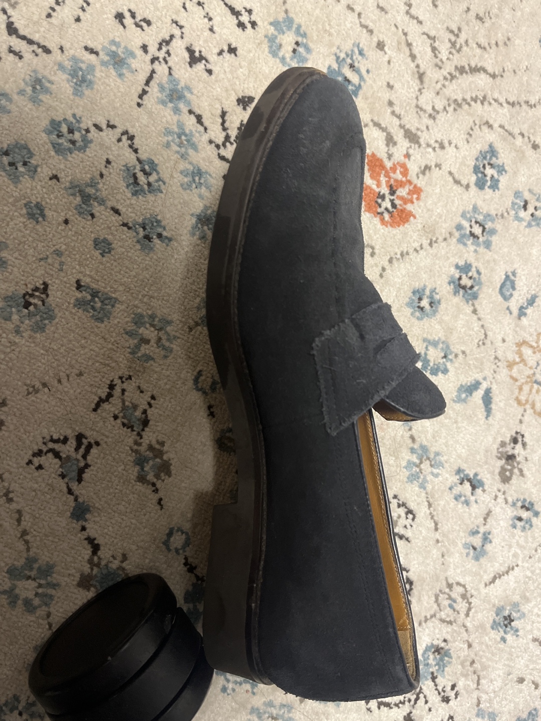 Massimo Dutti Suede Loafers, Size 9 - photo 2