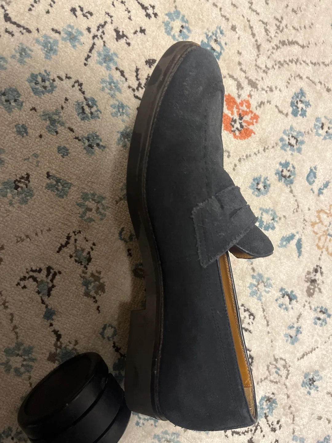 Massimo Dutti Suede Loafers, Size 9 image indicator(2)